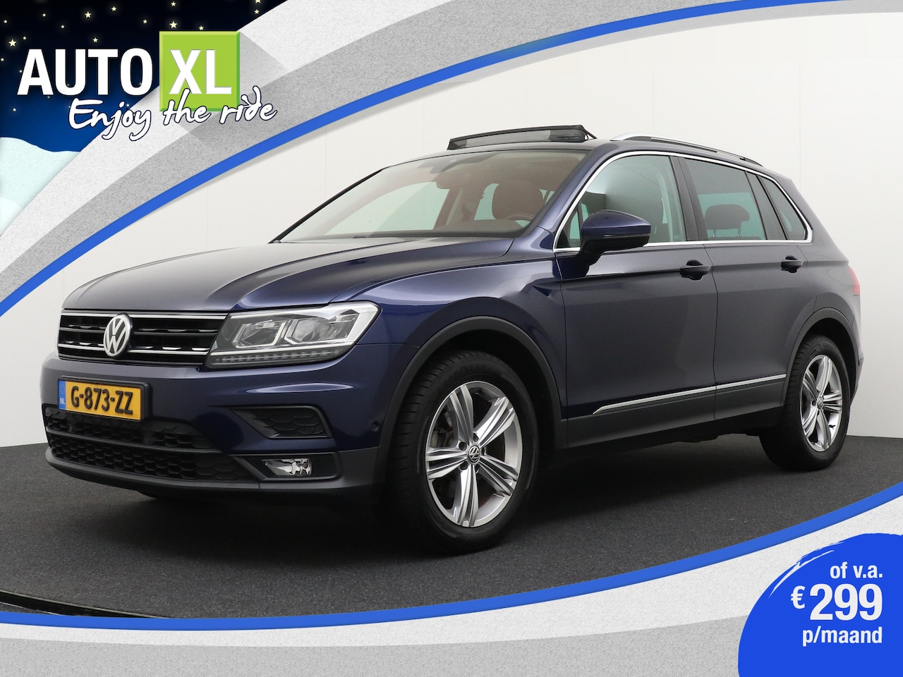 Volkswagen Tiguan - 2.0 TDI 150 PK Aut. Business+ Pano-dak Camera Trekhaak Massage - AutoWereld.nl