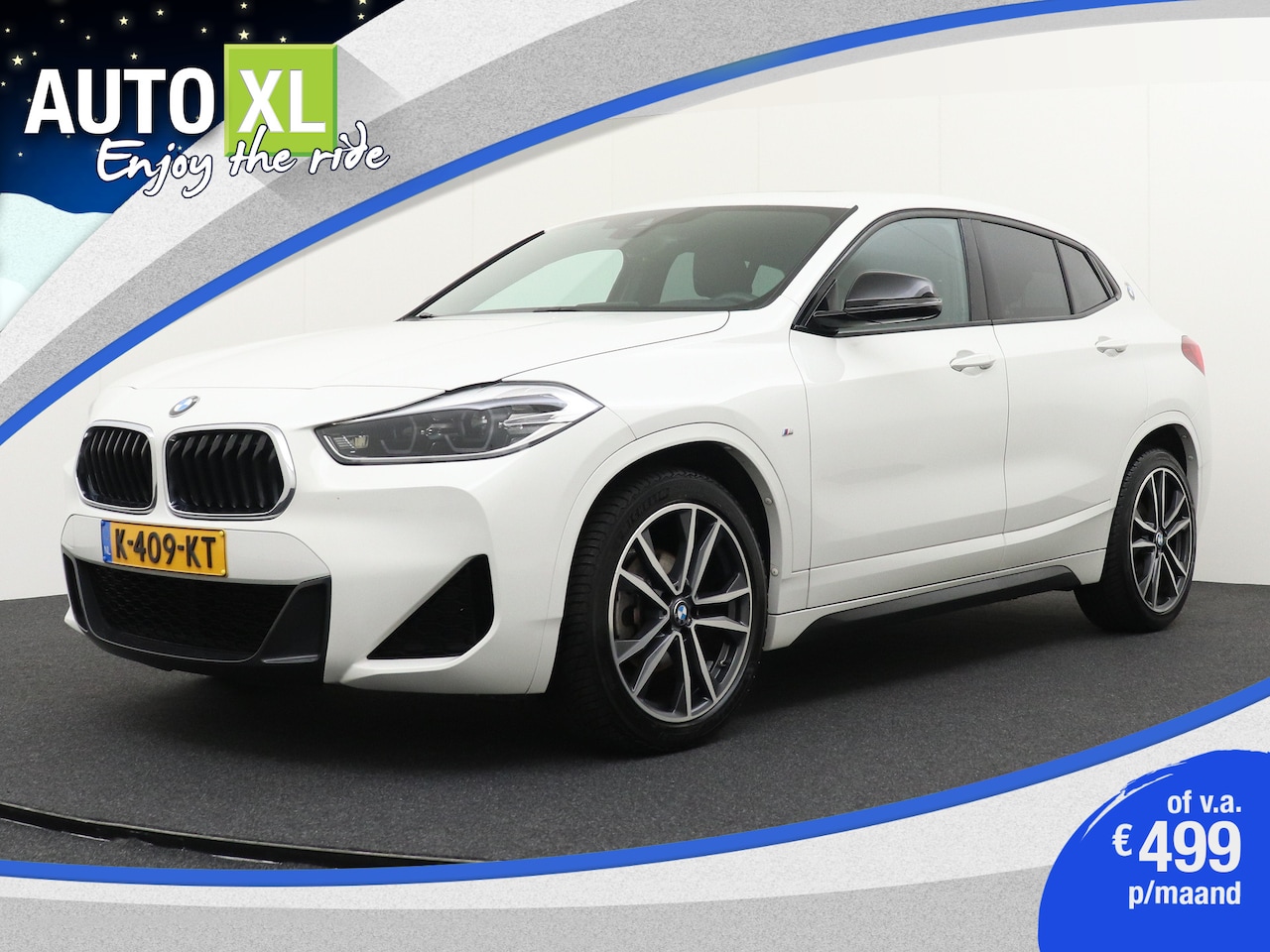 BMW X2 - sDrive16d Aut. M-sport Pano-dak Sportstoelen 19' velgen - AutoWereld.nl