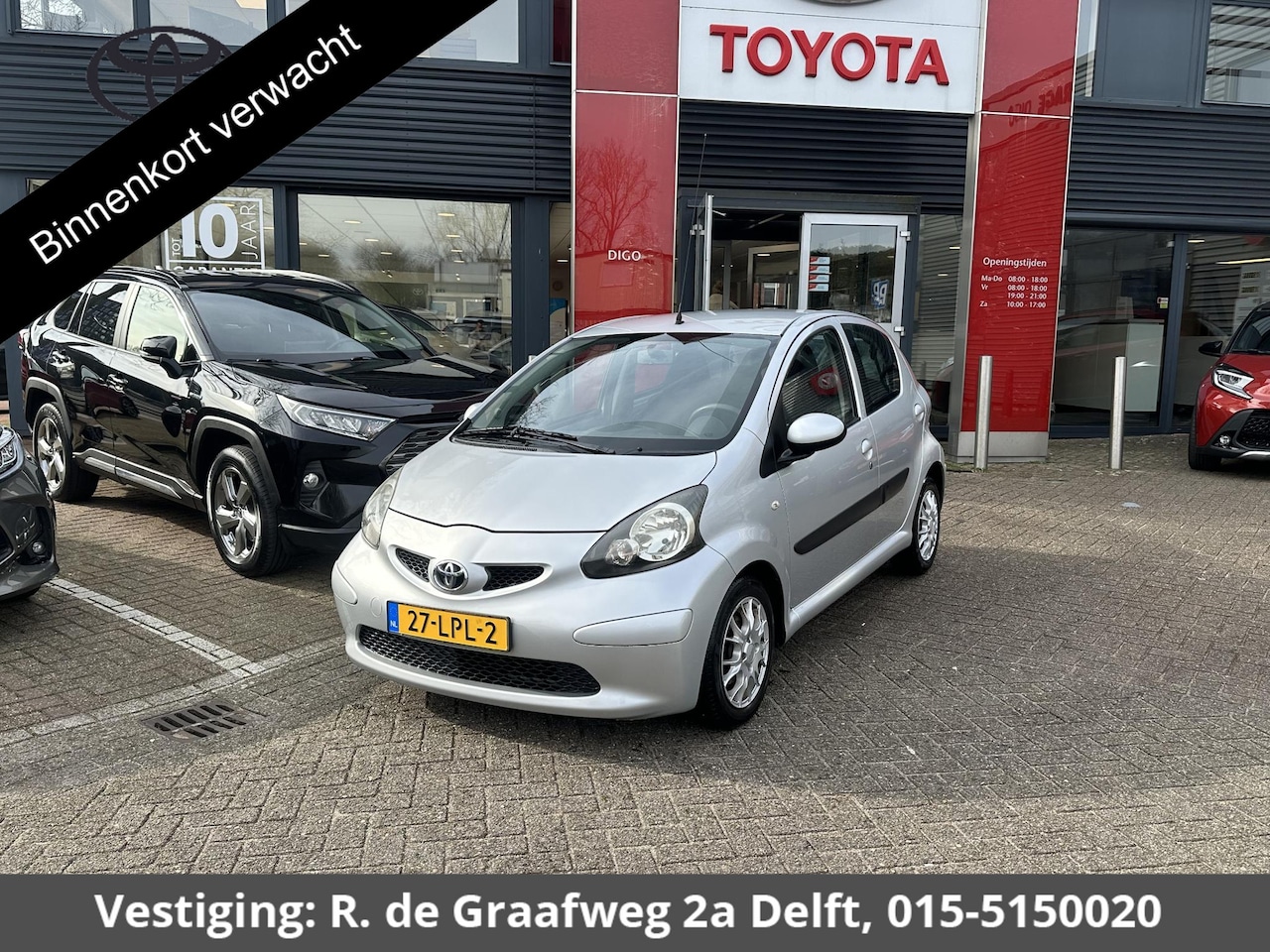 Toyota Aygo - 1.0-12V + | Airco| Radio CD Speler | Elektrische ramen voor - AutoWereld.nl