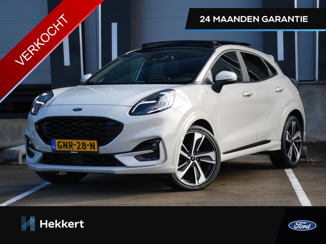 Ford Puma - ST-Line X 1.0 EcoBoost Hybrid 155pk SCHUIF-DAK | 19''LM | DRIVER ASSISTANCE PACK | WINTER - AutoWereld.nl