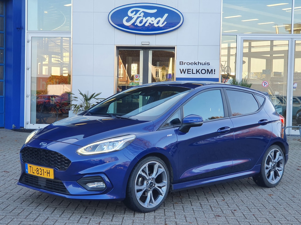 Ford Fiesta - 1.0 EcoB. ST-Line 5 Deurs | Navigatie | 18 inch LMV Climatronic | Parksens. | Apple Carpla - AutoWereld.nl