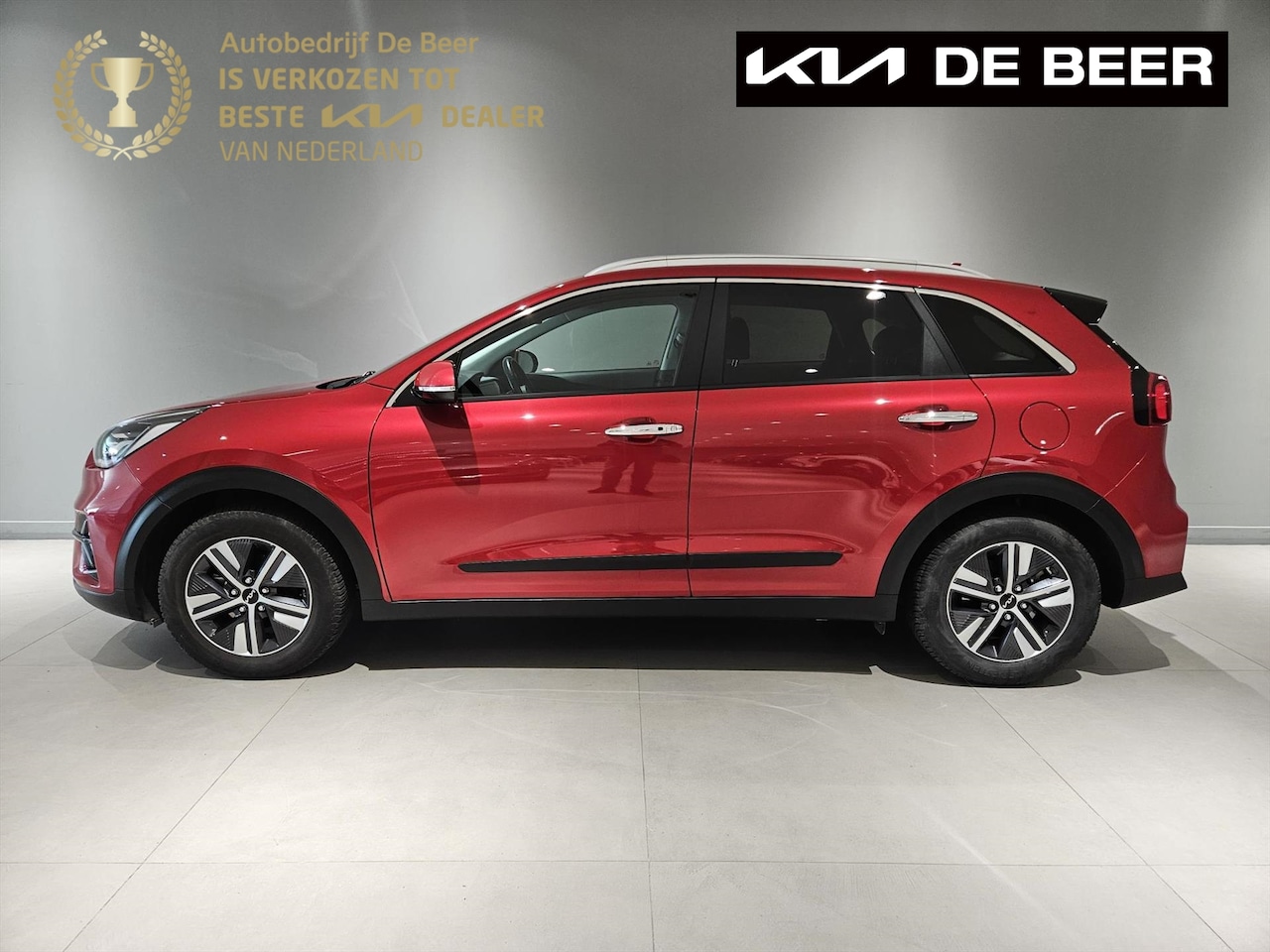 Kia Niro - 1.6 GDi Hybrid 141pk DCT6 DynamicPlusLine Leer/ Navi/ Stoelv - AutoWereld.nl