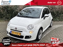 Fiat 500 - 0.9 TwinAir Turbo Airco , lm velgen , leuke sportstoelen