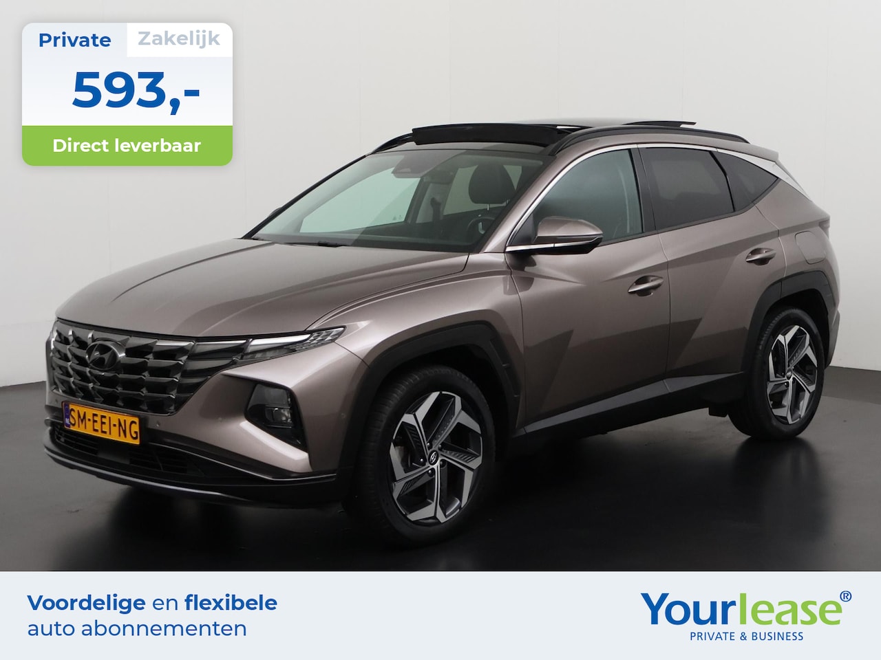 Hyundai Tucson - 1.6 T-GDI HEV Premium Sky | All-in 593,- Private Lease | Zondag Open! - AutoWereld.nl