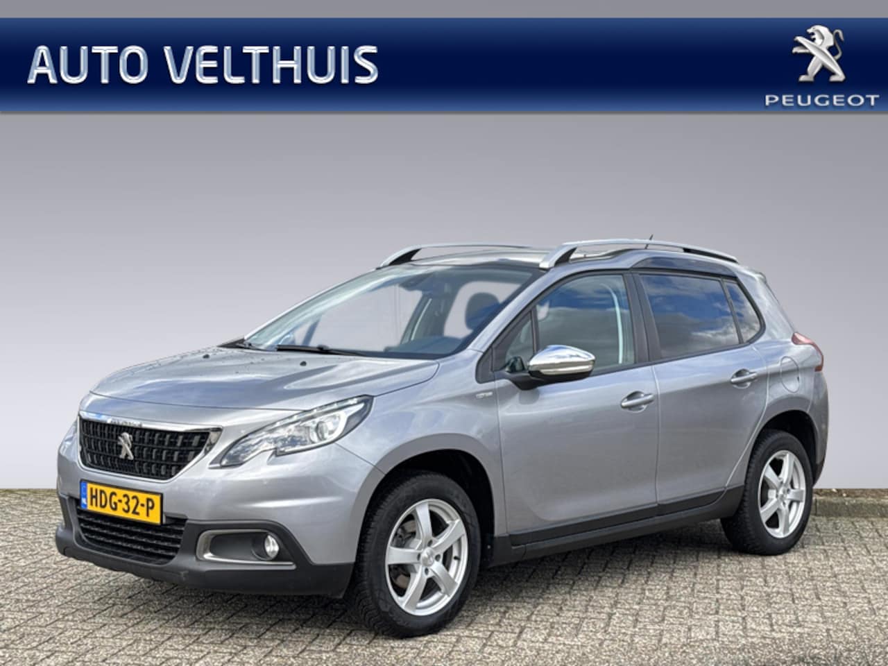 Peugeot 2008 - SUV 1.2 PureTech 82pk Style *pdc, bleutooth, lmv, clima* - AutoWereld.nl