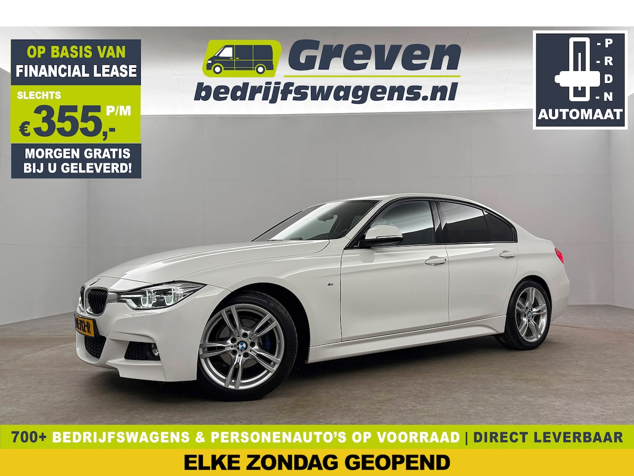 BMW 3-serie - 318i Executive Automaat Sfeerverl. LED Clima Cruise Navigatie Parkeersensoren 18''LMV - AutoWereld.nl