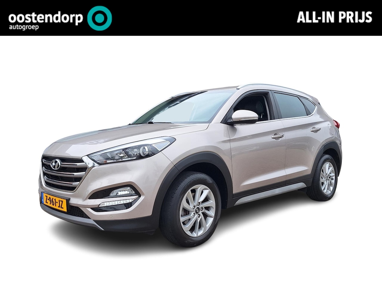 Hyundai Tucson - 1.6 GDi Premium | Rijklaarprijs! | Leder | Climate Control | Navigatie | Cruise Control | - AutoWereld.nl