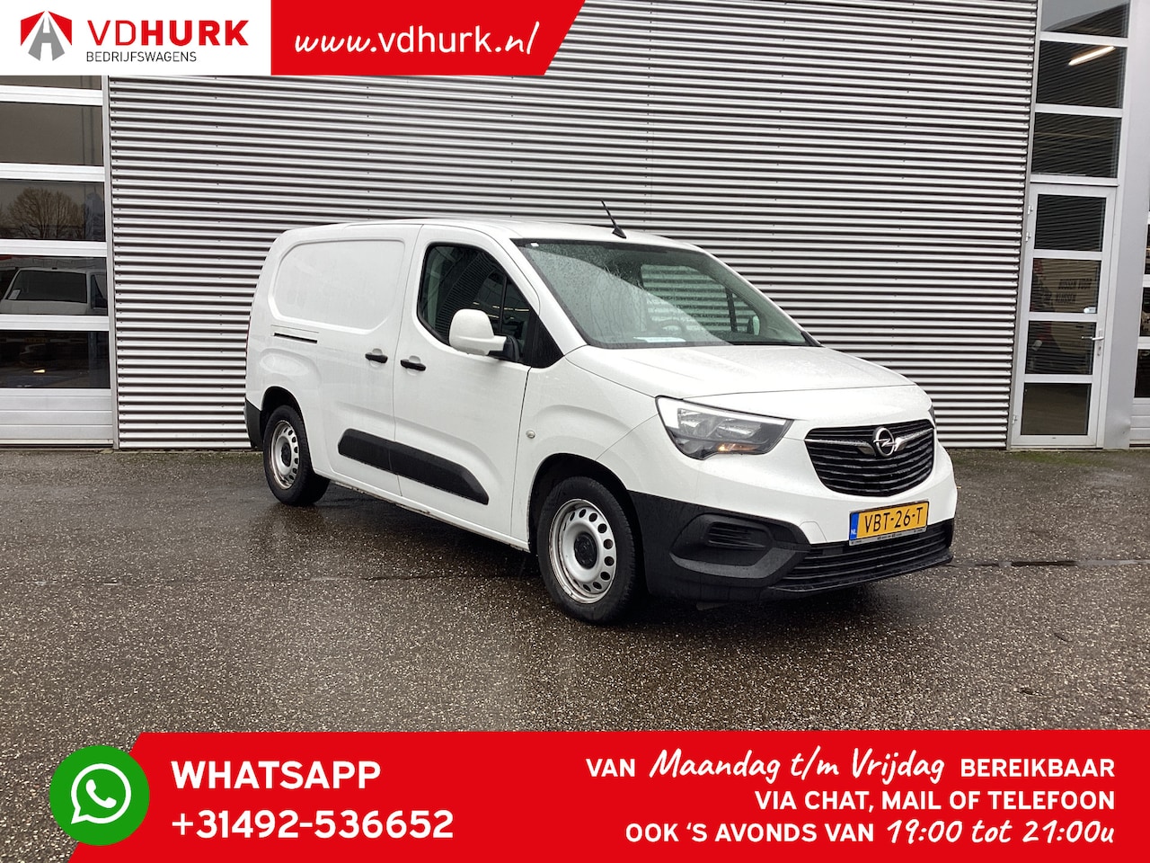 Opel Combo - 1.6D 100 pk L2 SCHADE 2x schuifdeur/ PDC/ Cruise/ Inrichting/ Airco - AutoWereld.nl