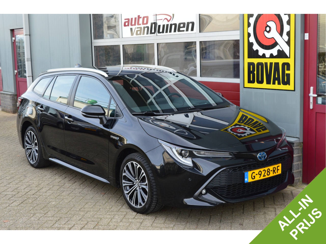 Toyota Corolla Touring Sports - 1.8 Hybrid Business Intro O.a: HUD, PDC, Camera, DAB, Stoelverw, Clima, Etc. All-in prijs! - AutoWereld.nl