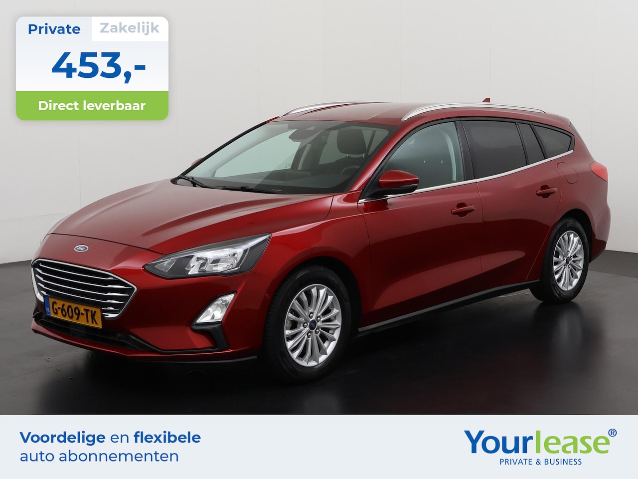 Ford Focus Wagon - 1.0 EcoBoost Titanium | All-in 453,- Private Lease | Zondag Open! - AutoWereld.nl