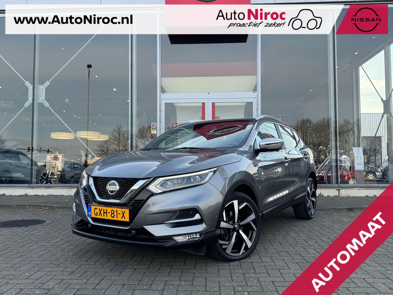 Nissan Qashqai - 1.3 DIG-T Tekna + | COLD-PACK | PANORAMADAK | 360° CAMERA | - AutoWereld.nl