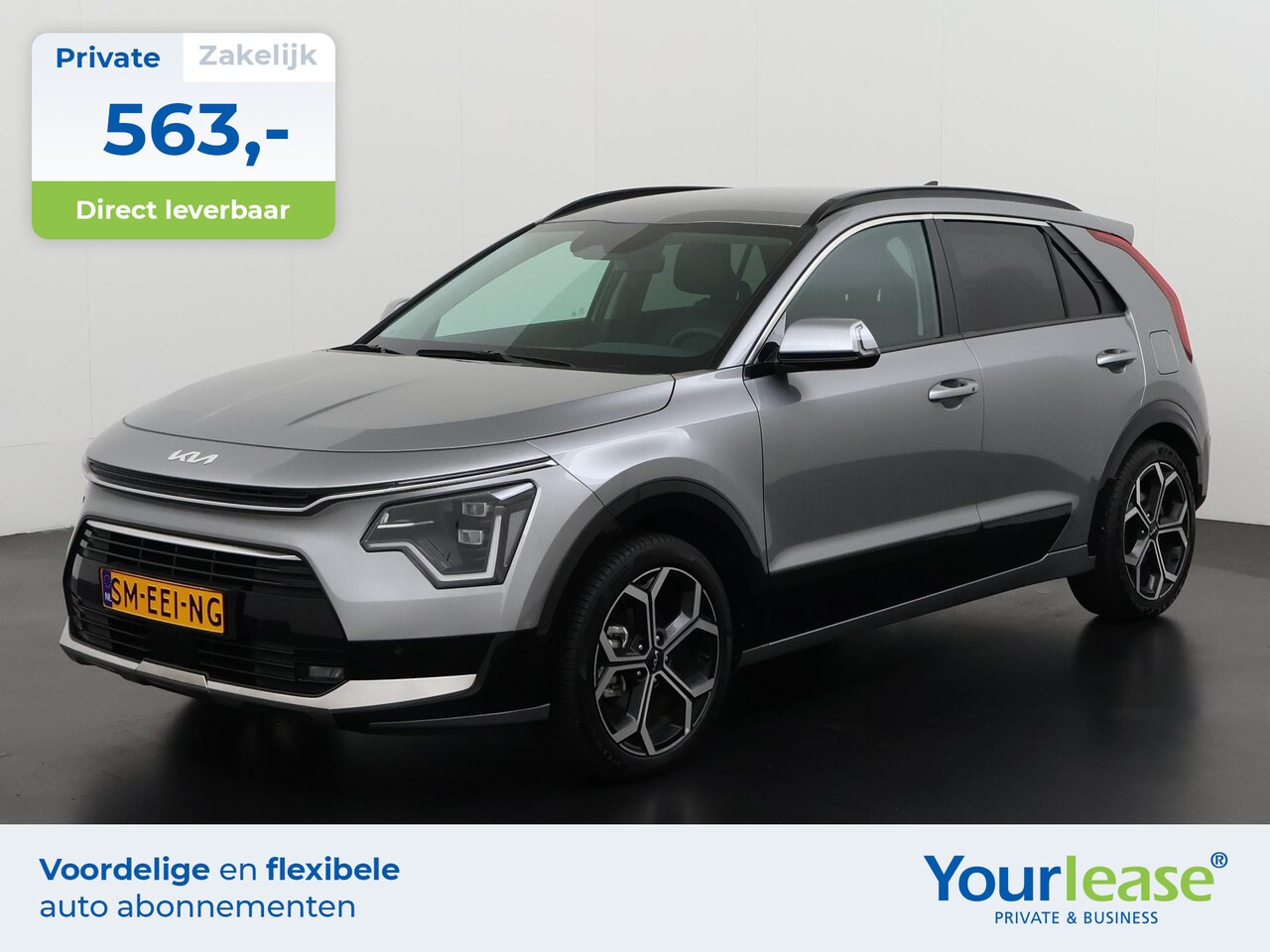 Kia Niro - 1.6 GDi Hybrid DynamicLine | All-in 563,- Private Lease | Zondag Open! - AutoWereld.nl