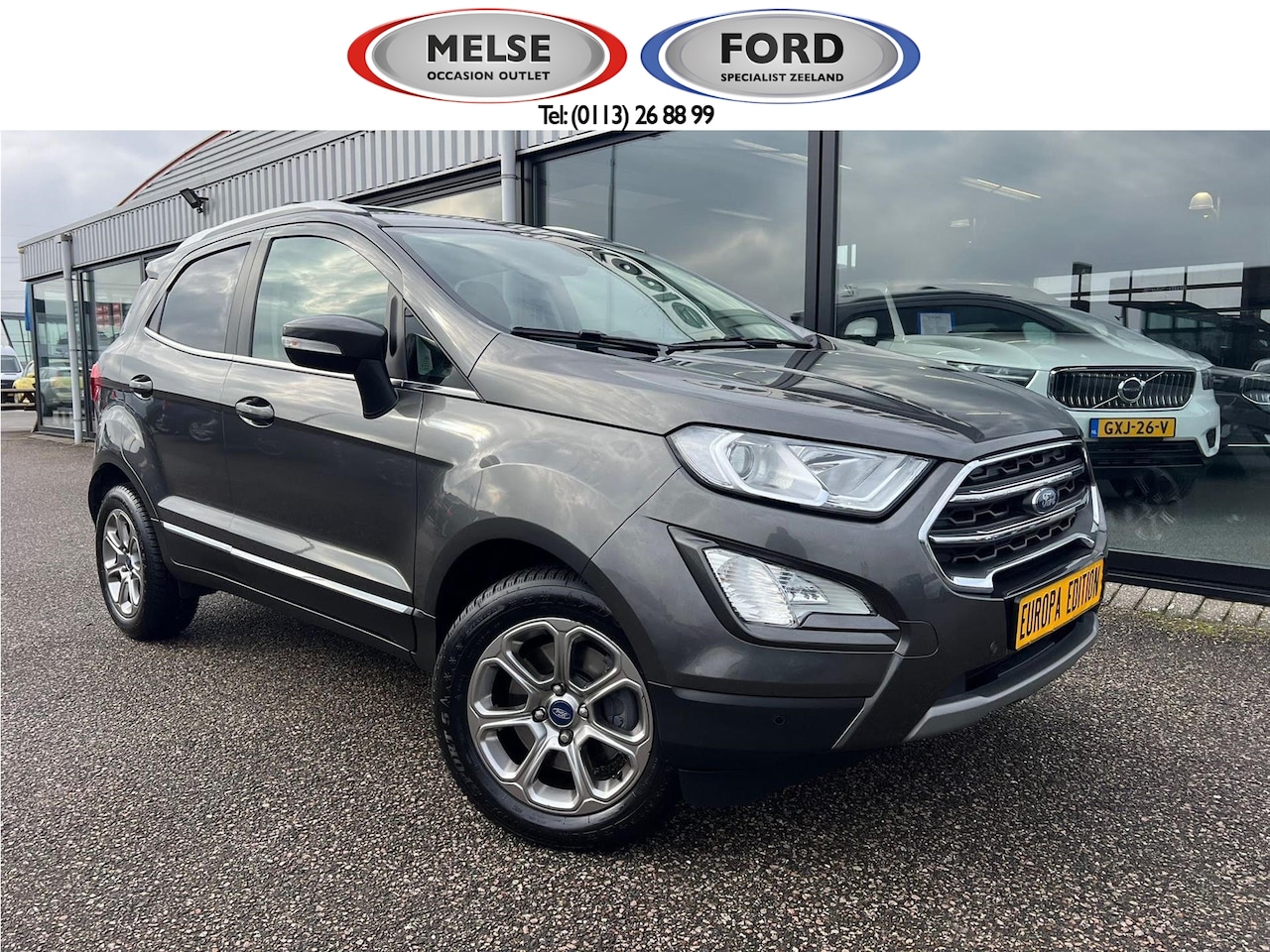 Ford EcoSport - 1.0 EcoBoost Titanium 1.0 EcoBoost 125pk Titanium, voorruitverwarming - AutoWereld.nl