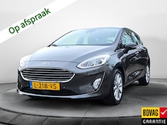 Ford Fiesta - 1.0 EcoBoost Titanium (100 PK) 1e-Eig. Ford-Dealer-Onderh. BOVAG-Garantie. Navigatie/Apple