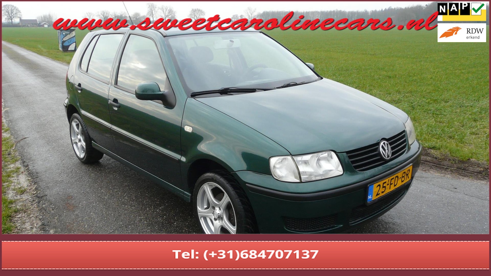 Volkswagen Polo - 1.4 Trendline 1.4 Trendline,Airco,Lmv's! - AutoWereld.nl