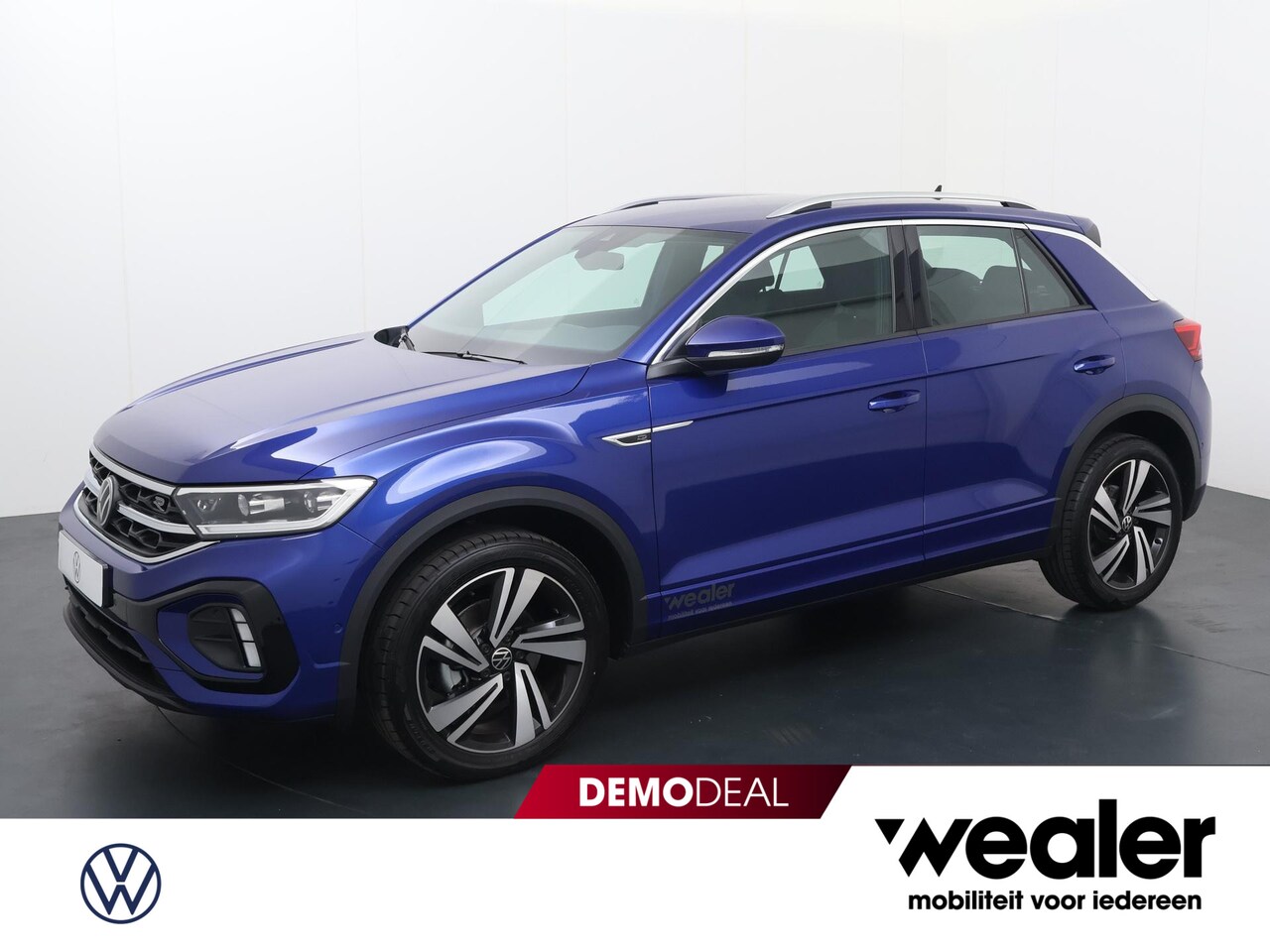 Volkswagen T-Roc - R-Line Business (1) GP 1.5 110 kW / 150 pk TSI 7-versn. DSG | Dodehoeksensor | R-Line tops - AutoWereld.nl