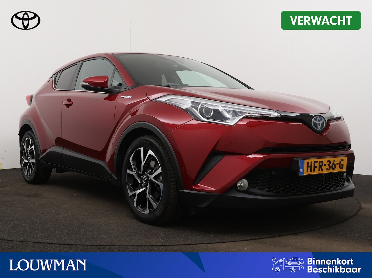 Toyota C-HR - 1.8 Hybrid Dynamic | Dodehoek Ass. | LM velgen | Parkeersensoren | Stoel en stuurwiel verw - AutoWereld.nl