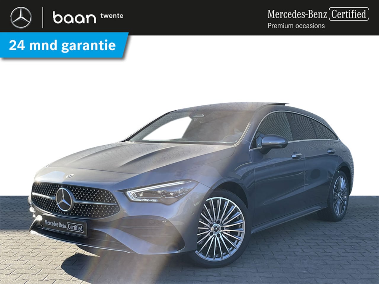 Mercedes-Benz CLA-klasse Shooting Brake - 250 e AMG Line Automaat | Panoramadak | Memorypakket | Dode Hoek ass. | Head-Up Display | - AutoWereld.nl