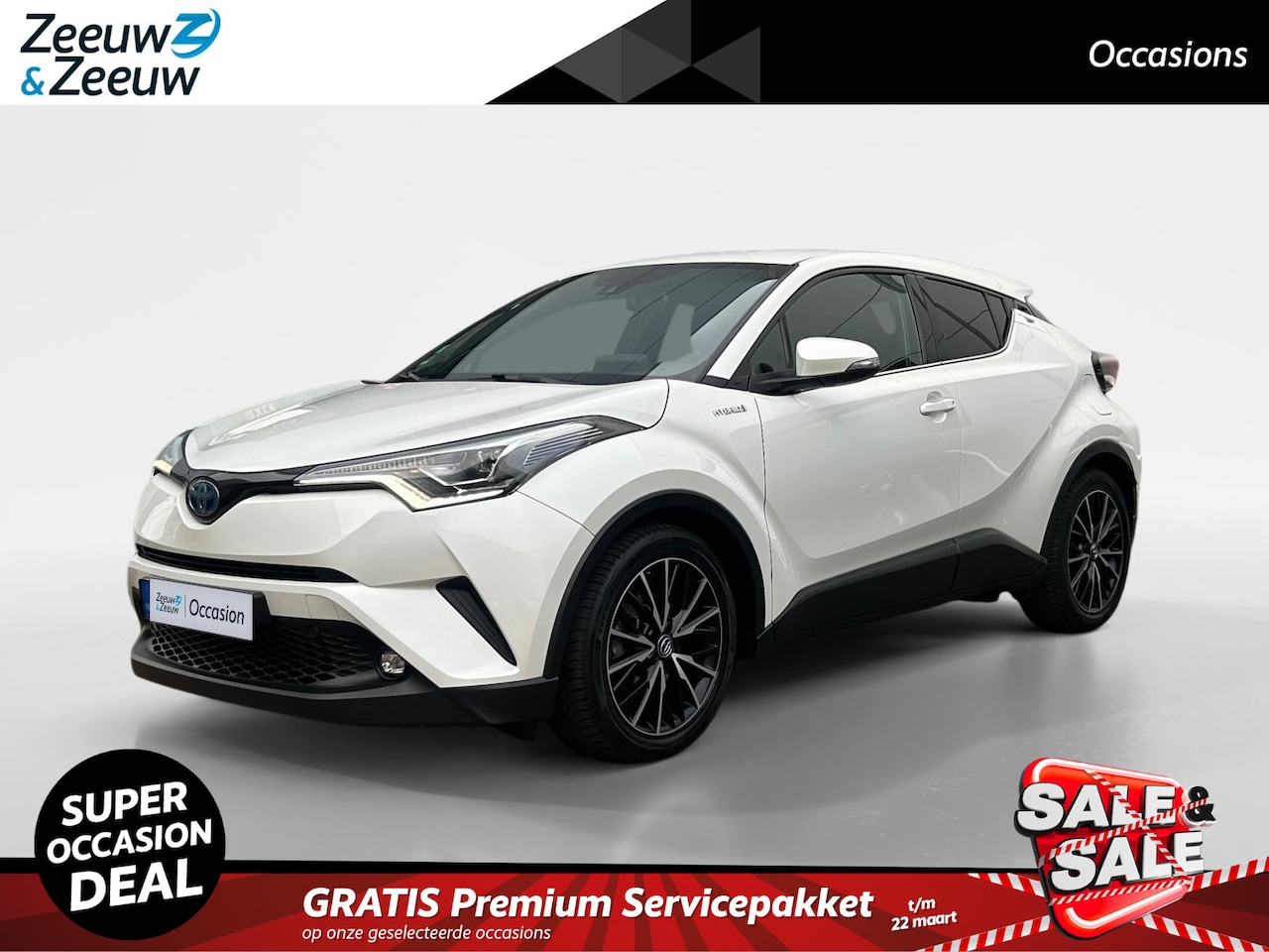 Toyota C-HR - 1.8 Hybrid Executive | Automaat | JBL | Camera | Navigatie | Trekhaak | Dodehoek Detectie - AutoWereld.nl