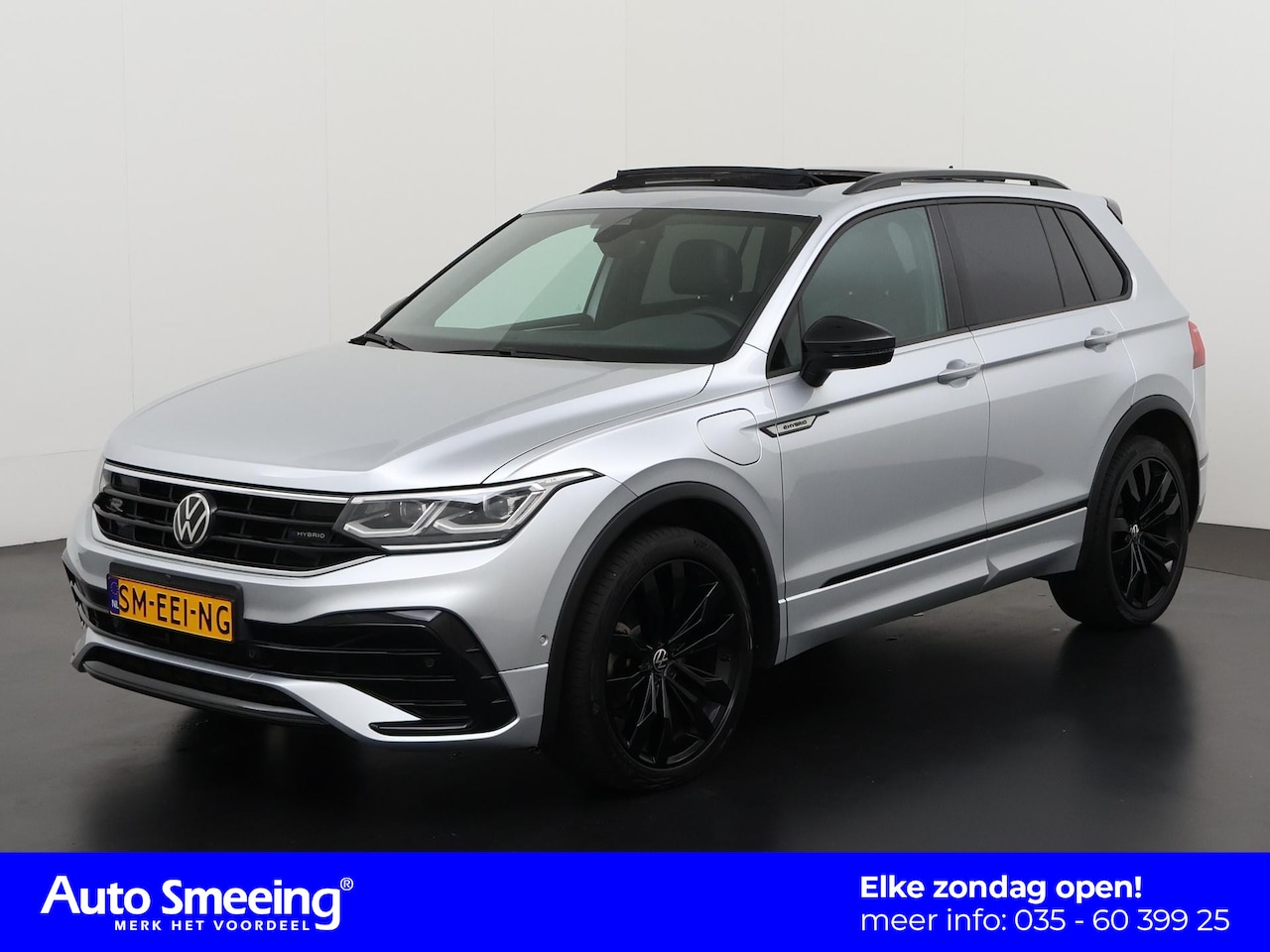 Volkswagen Tiguan - 1.4 TSI eHybrid R-Line Black Style | Panoramadak | Leder | Adaptief onderstel | 360 Camera - AutoWereld.nl