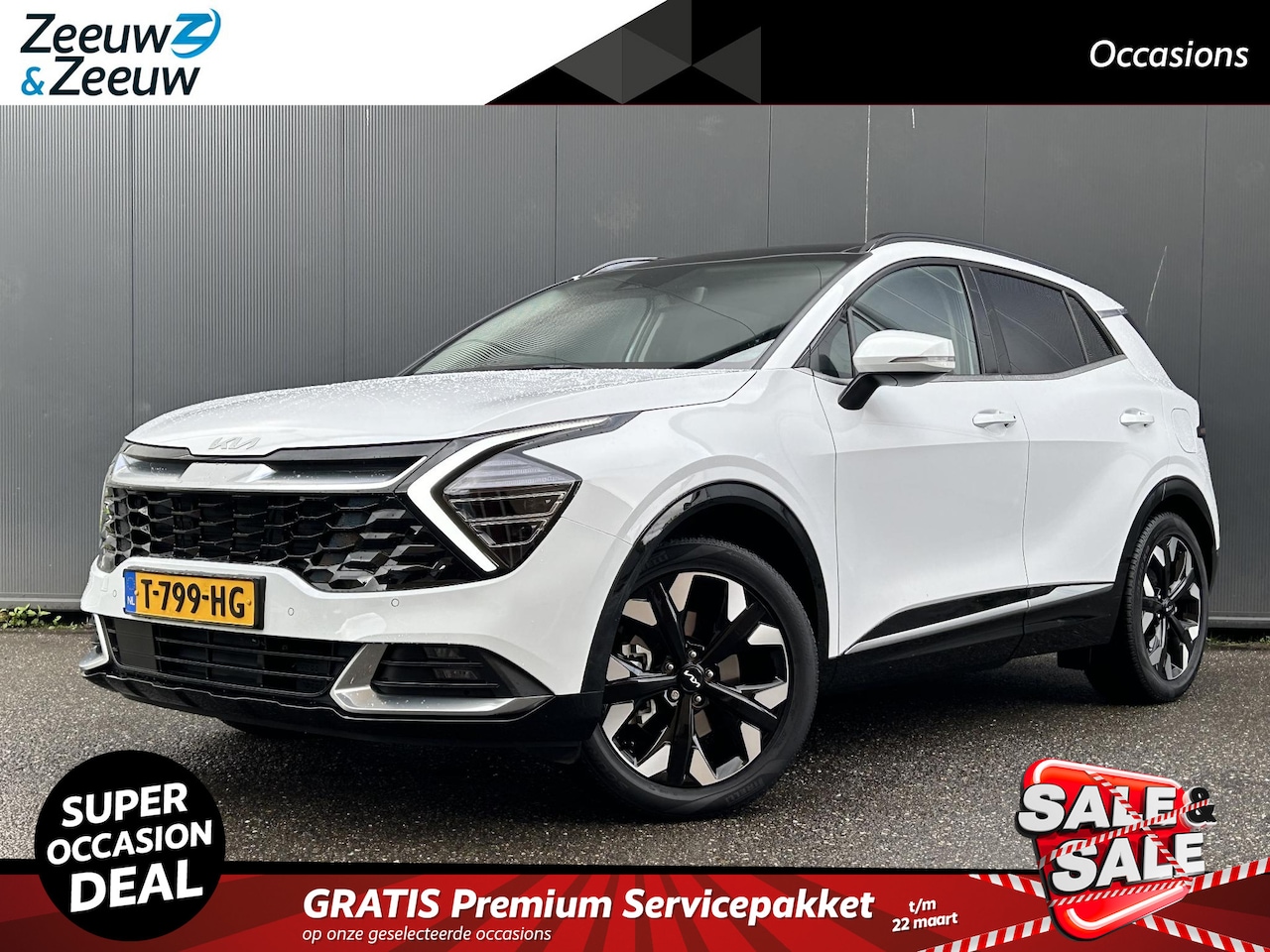 Kia Sportage - 1.6 T-GDi Plug-in Hybrid AWD DynamicPlusLine Automatische achterklep | Schuif-kanteldak | - AutoWereld.nl