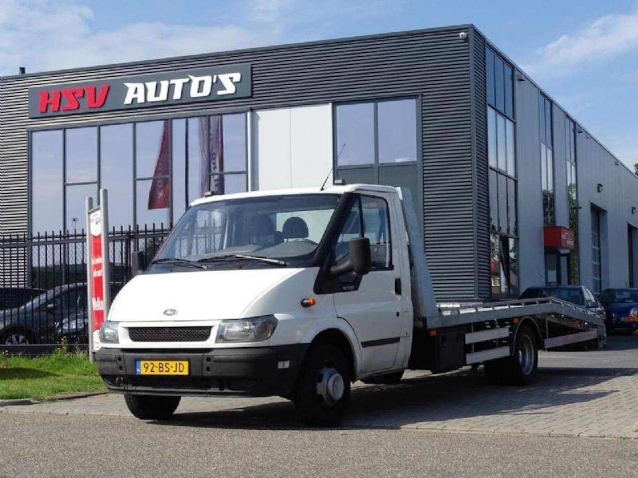 Ford Transit - 350L 2.4TDdi Dubbellucht Oprijwagen - AutoWereld.nl