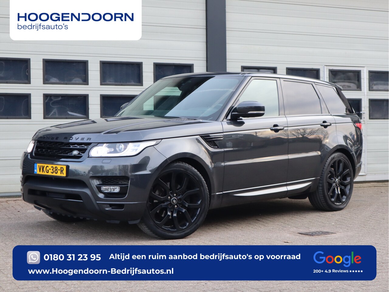 Land Rover Range Rover Sport - 3.0 V6 Grijs Kenteken - Apple Carplay - Trekhaak 3,5t KG - AutoWereld.nl