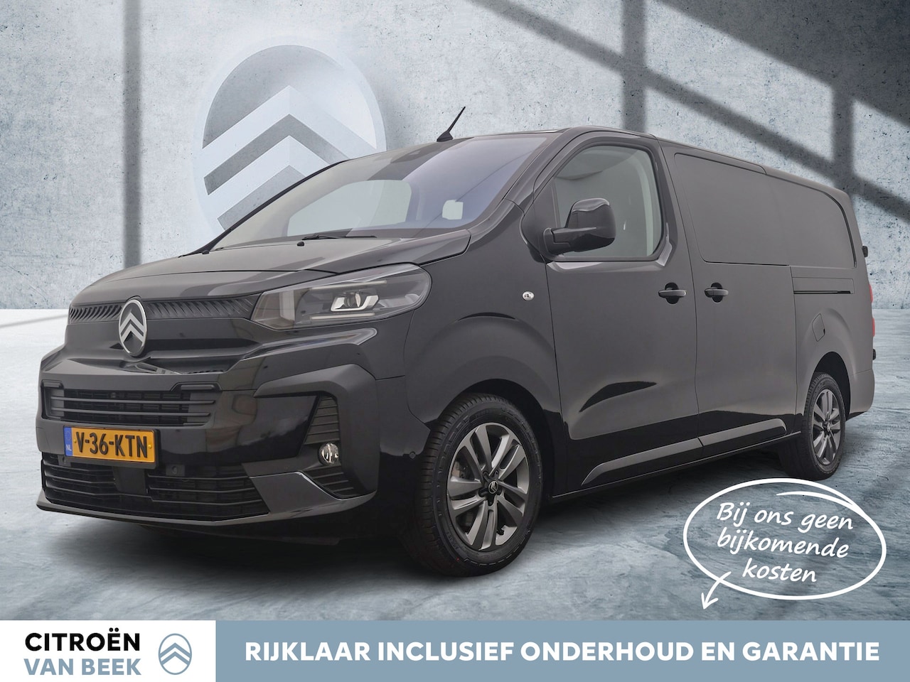 Citroën Jumpy - LUXERY | BlueHDi 180pk Automaat L3 Dubbel Cabine RIJKLAAR | Lederen bekleding | Stoelverw. - AutoWereld.nl