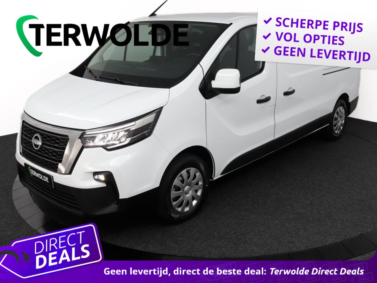 Nissan Primastar - 2.0 dCi L2H1 N-Connecta | Voorraad met €7000 korting! | Dubbele schuifdeur | Navigatie | A - AutoWereld.nl