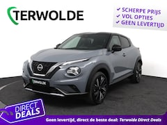 Nissan Juke - 1.0 DIG-T N-Design | Op kenteken met 5 km | BOSE- audio hoofdsteunen | Navigatie full-map