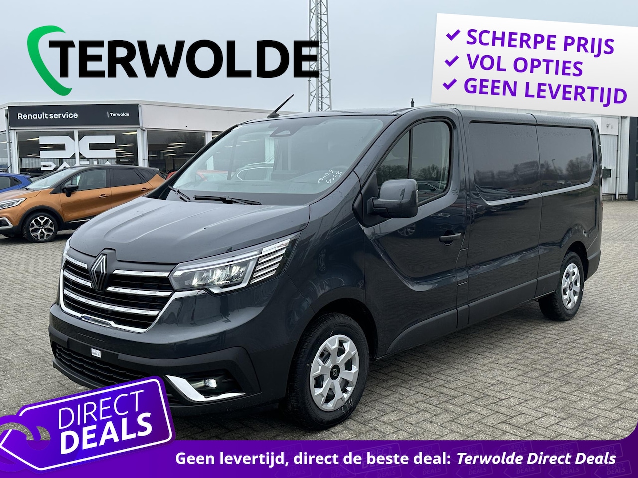 Renault Trafic - 2.0 Blue dCi 130 T30 L2H1 Advance | BPM Vrij | Trekhaak | Laadruimte pakket | Navigatie | - AutoWereld.nl