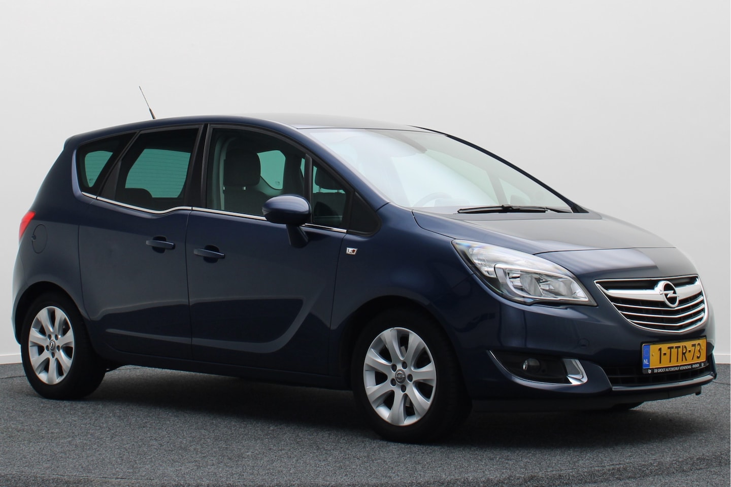 Opel Meriva - 1.4 Turbo Cosmo Navigatie, Bluetooth, Cruise, Climate, PDC, Trekhaak - AutoWereld.nl