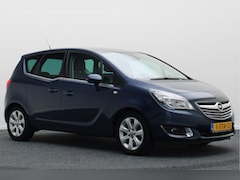 Opel Meriva - 1.4 Turbo Cosmo Leder/Stof, Navigatie, Bluetooth, Cruise, Climate, PDC, Trekhaak, 16''