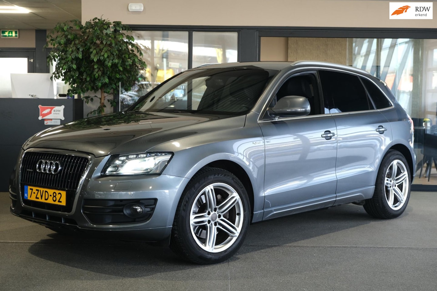 Audi Q5 - 2.0 TFSI hybrid quattro S-Line Trekhaak Leder Navi Pdc Cruise - AutoWereld.nl