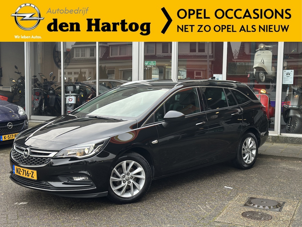 Opel Astra Sports Tourer - 1.4 Innovation Camera/Navi/parkeer sensoren V+A/ Electrische klep. - AutoWereld.nl