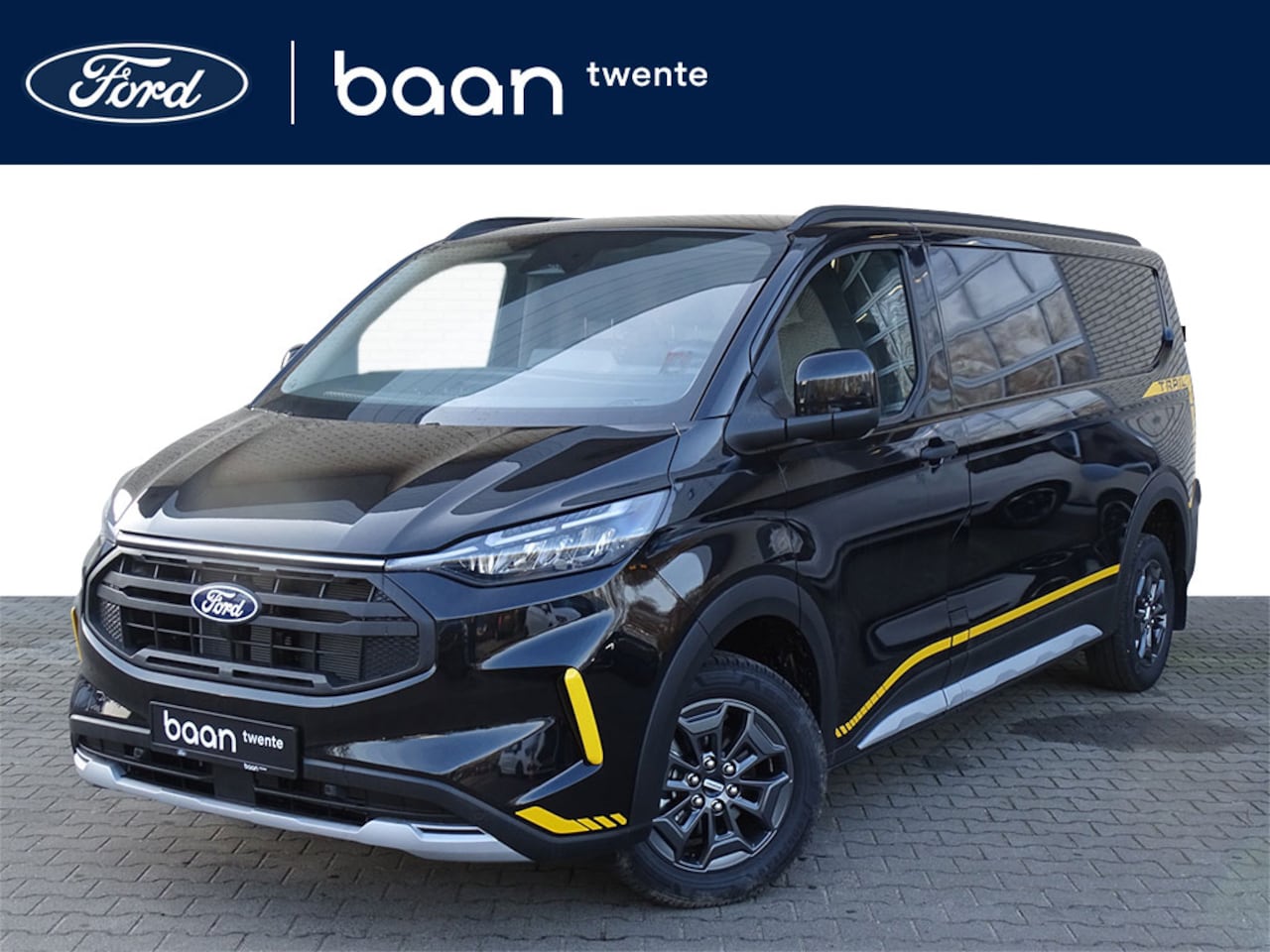 Ford Transit Custom - 320 L2H1 136pk 2.0 TDCI Trail AWD | Inklapbare trekhaak | B&O | camera | keyless | stoelve - AutoWereld.nl