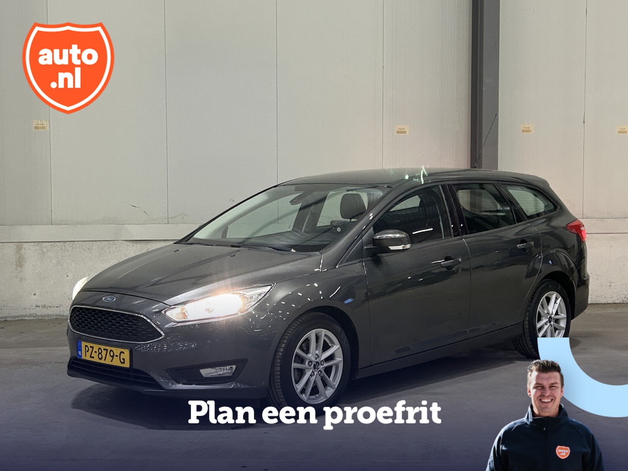 Ford Focus Wagon - 1.0 Titanium | Cruise Control | Navigatie | Airco | Elektr ramen voor |  16"LM velgen | - AutoWereld.nl