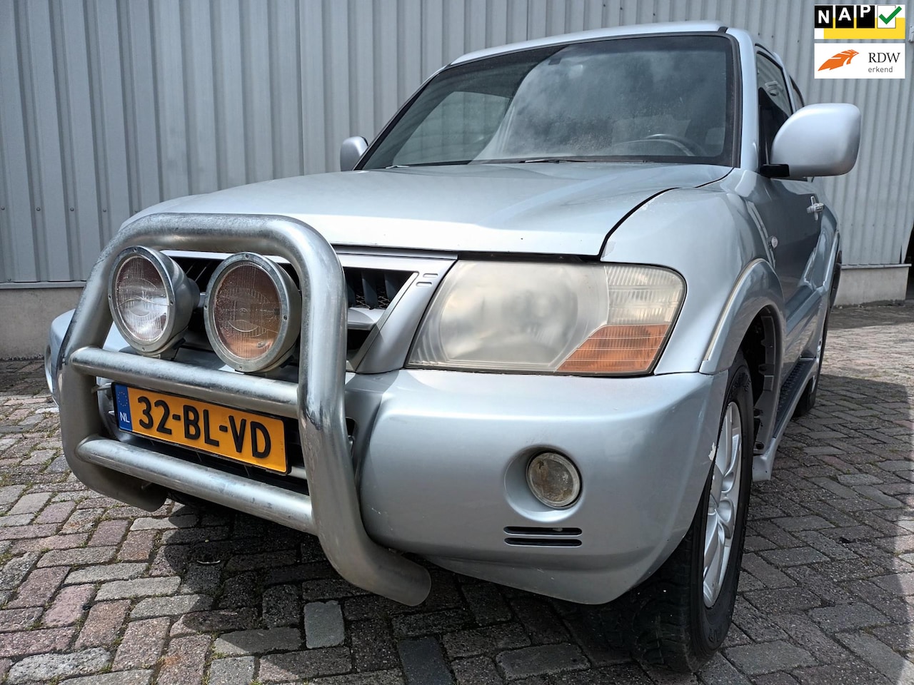 Mitsubishi Pajero - 3.2 Di-D GLS HR - Trekhaak - LM Velgen - Start Niet - BTW - AutoWereld.nl