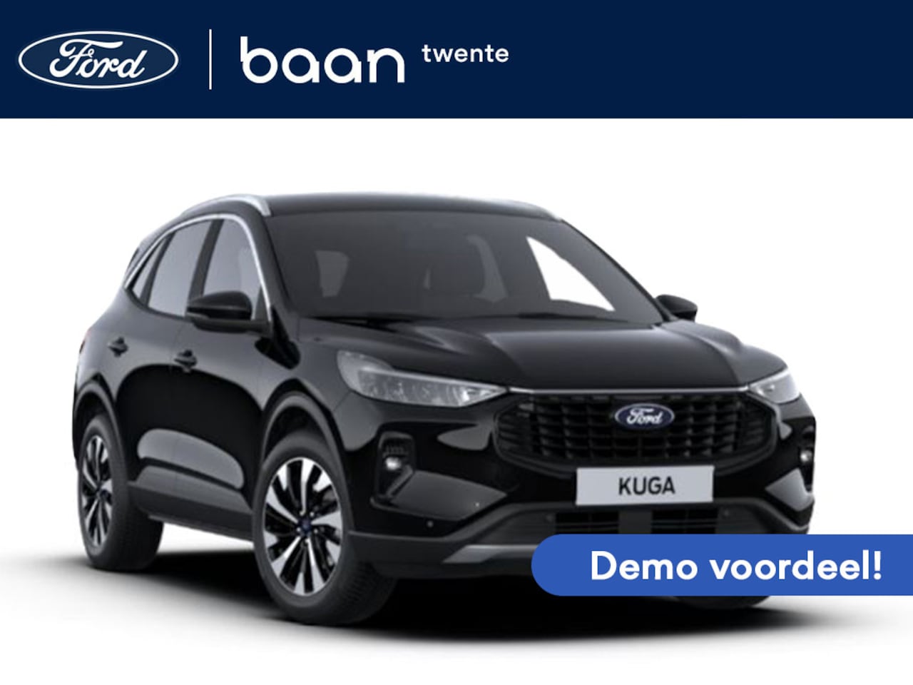 Ford Kuga - 2.5 243 PK PHEV Titanium | Wegklapbare trekhaak | Verwacht 6-2025 | Keyless Entry | Adapti - AutoWereld.nl