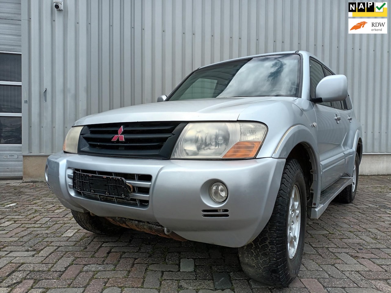 Mitsubishi Pajero - 3.2 Di-D GLS Long Body - Trekhaak - Export - AutoWereld.nl