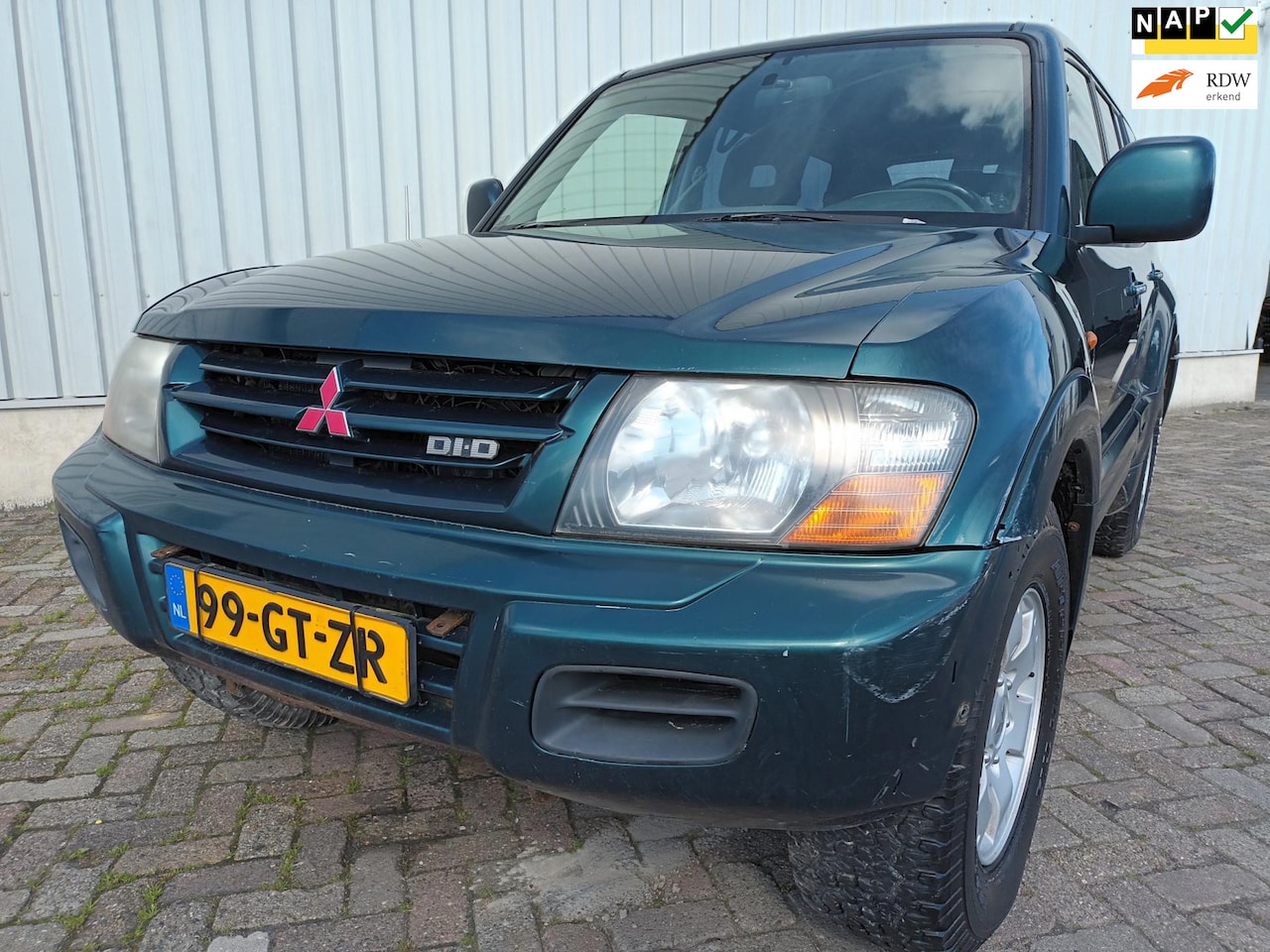 Mitsubishi Pajero - 3.2 Di-D GLS Long Body - Airco - Export - BTW - AutoWereld.nl