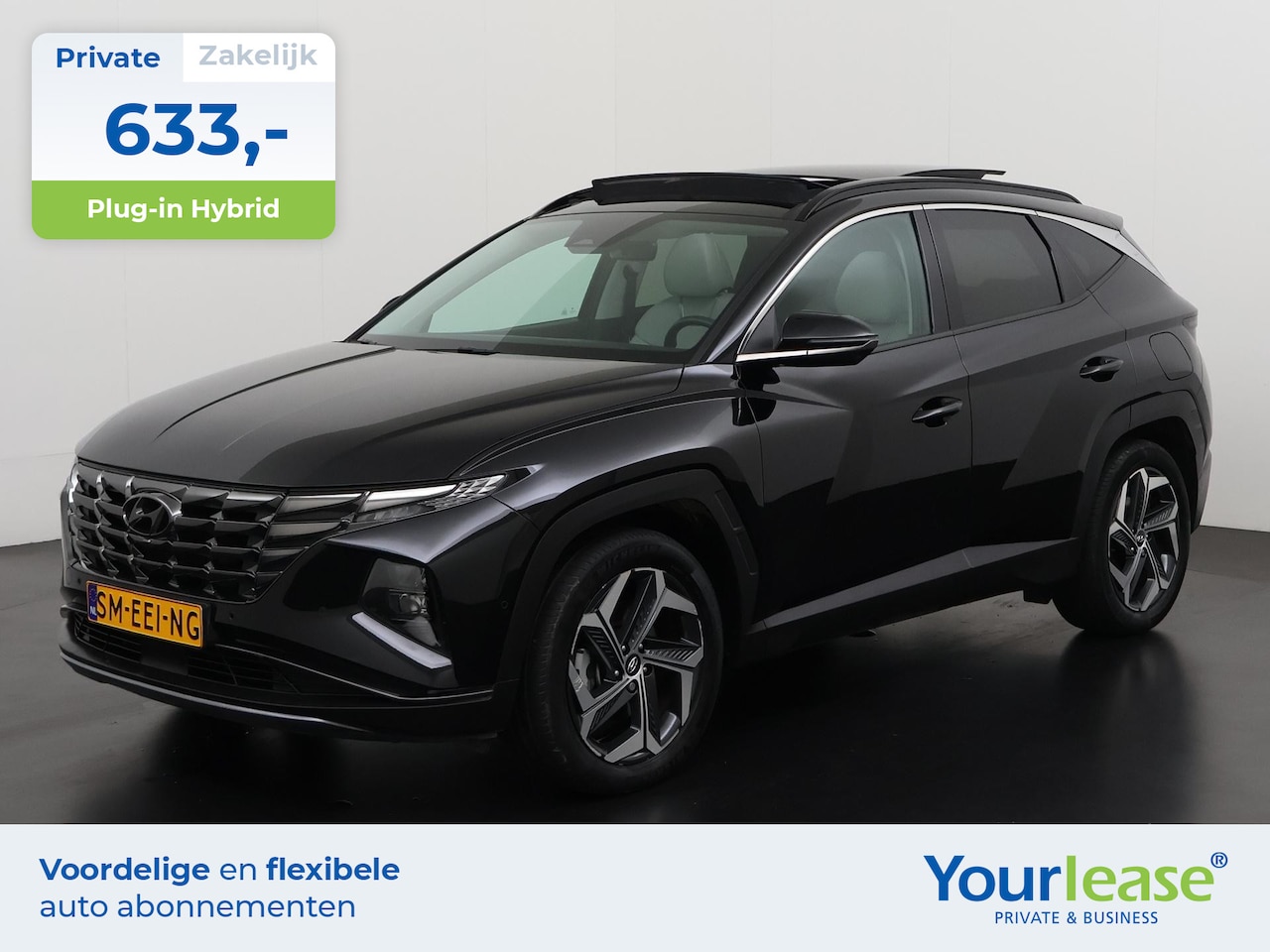 Hyundai Tucson - 1.6 T-GDI PHEV Premium Sky 4WD | All-in 633,- Private Lease | Zondag Open! - AutoWereld.nl