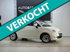 Fiat 500 C - 1.0 Hybrid Red 2021 WIT NAVI|AIRCO|CRUISE|CABRIO