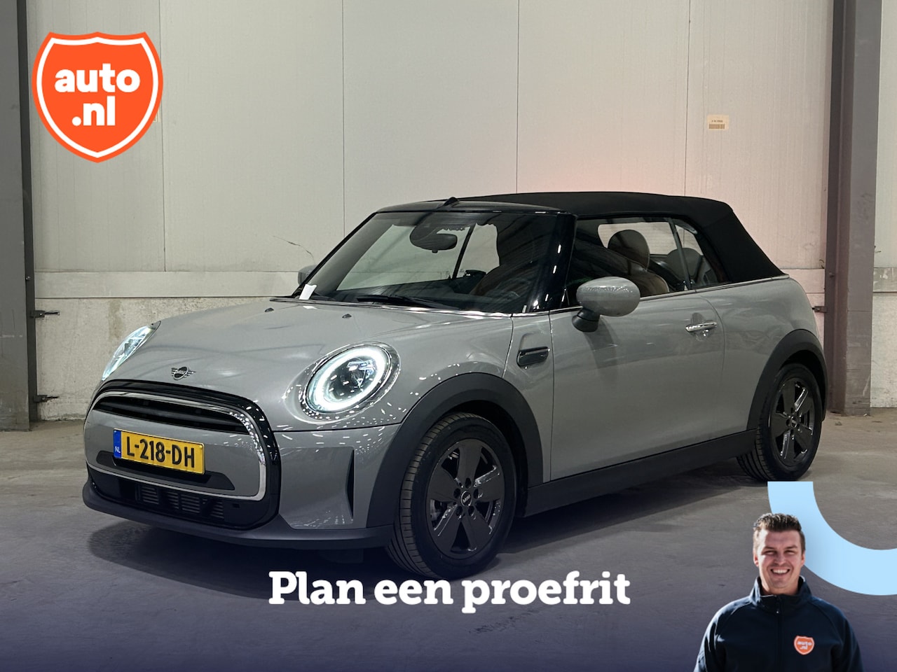 MINI Cabrio - Mini 1.5 Cooper MINI Yours | Lederen bekleding | LED | Carplay | Camera | Stoel/Stuurverwa - AutoWereld.nl