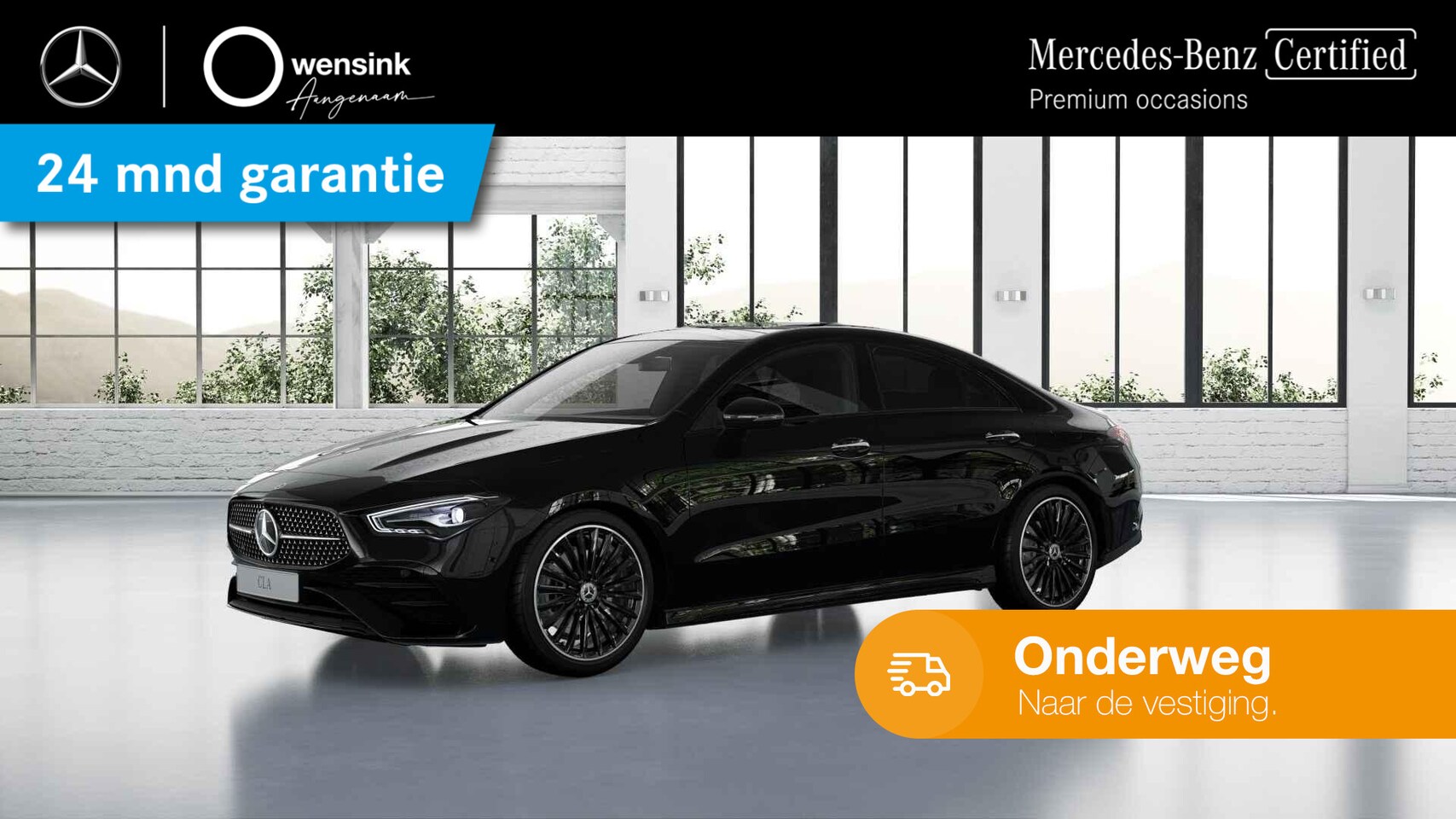 Mercedes-Benz CLA-Klasse - 250 e Star Edition | AMG | Night | Panoramadak | 19" lichtmetalen velgen | Sfeerverlichtin - AutoWereld.nl