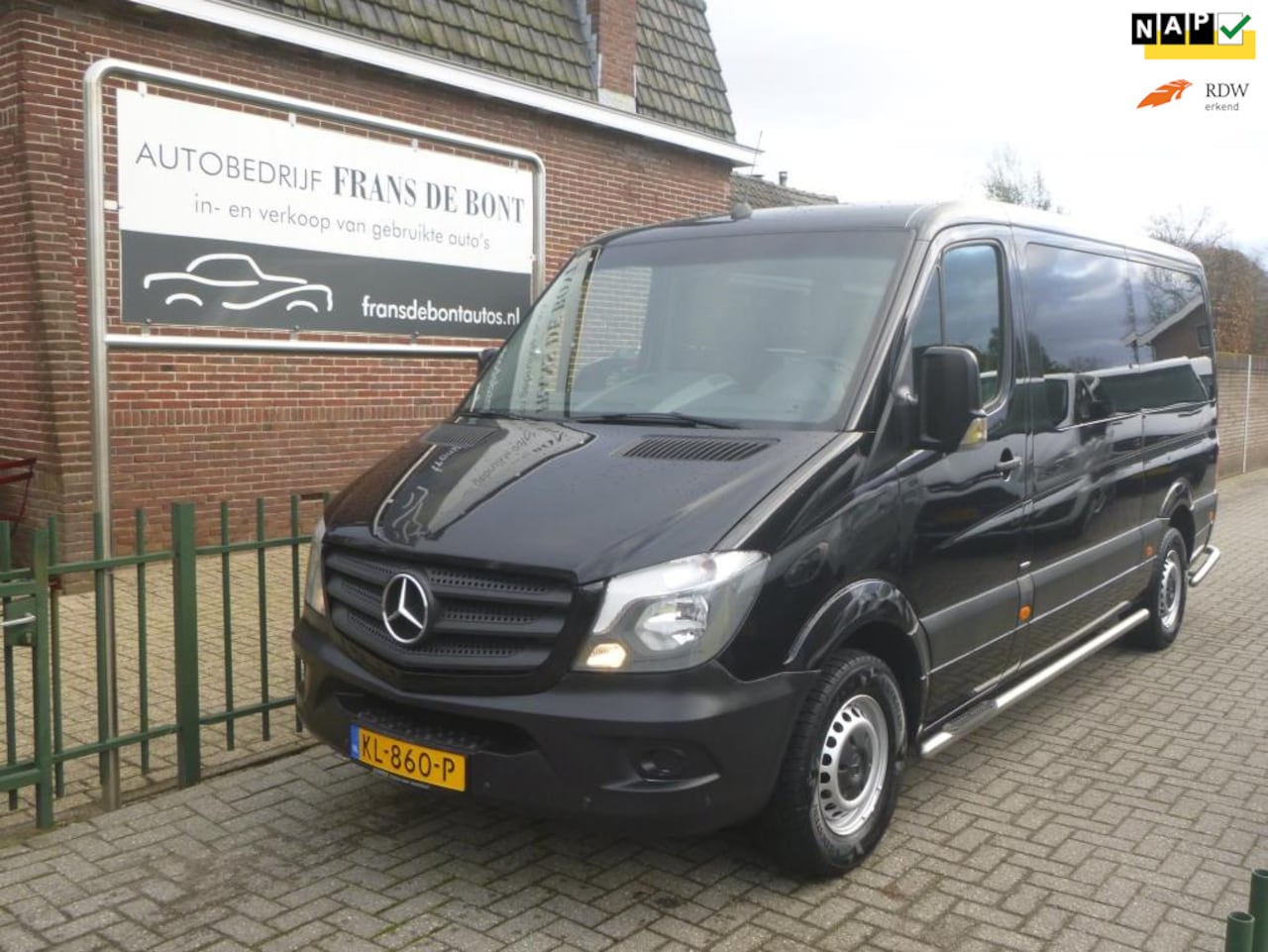 Mercedes-Benz Sprinter - 214 2.2 CDI 366 HD schuifdeur 9 persoons € 13,250 ex btw - AutoWereld.nl