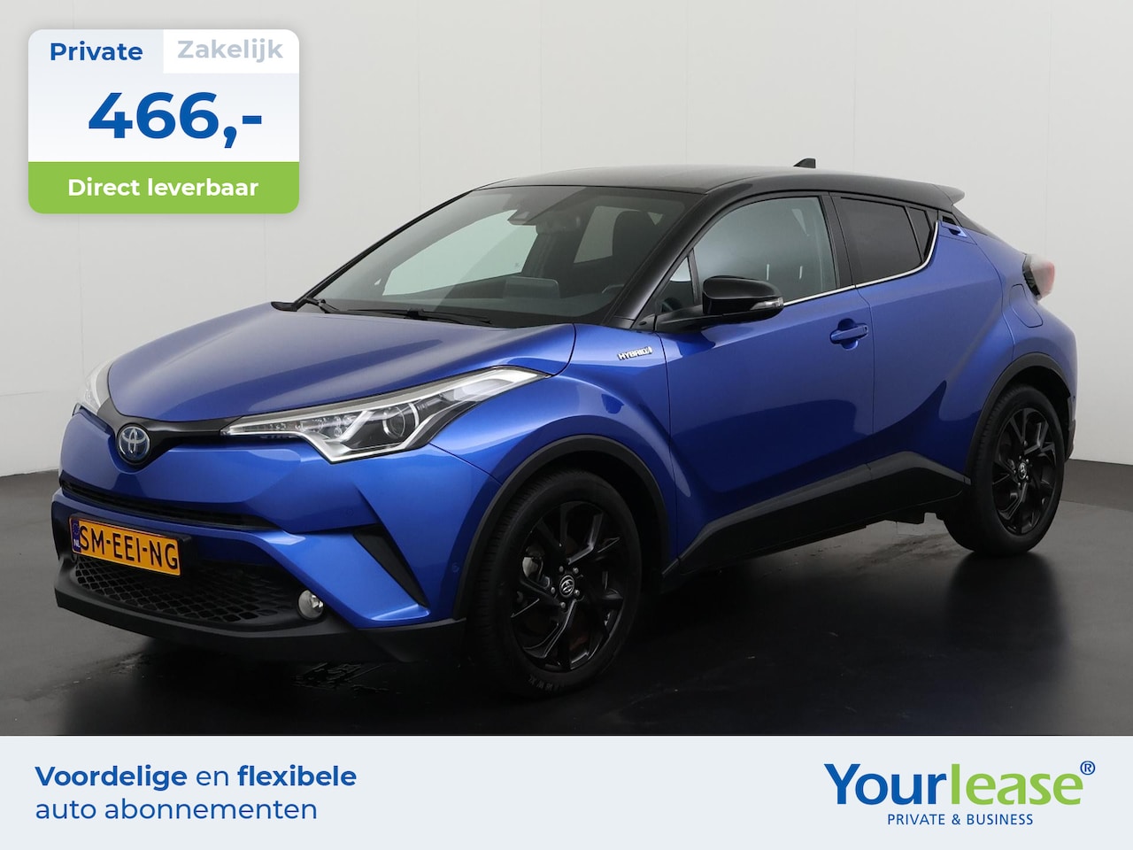 Toyota C-HR - 1.8 Hybrid Bi-Tone | All-in 466,- Private Lease | Zondag Open! - AutoWereld.nl