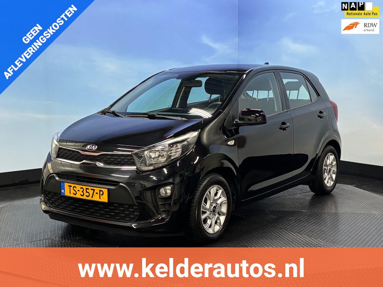 Kia Picanto - 1.0 CVVT ComfortPlusLine Navigator Airco | Navi | Camera - AutoWereld.nl