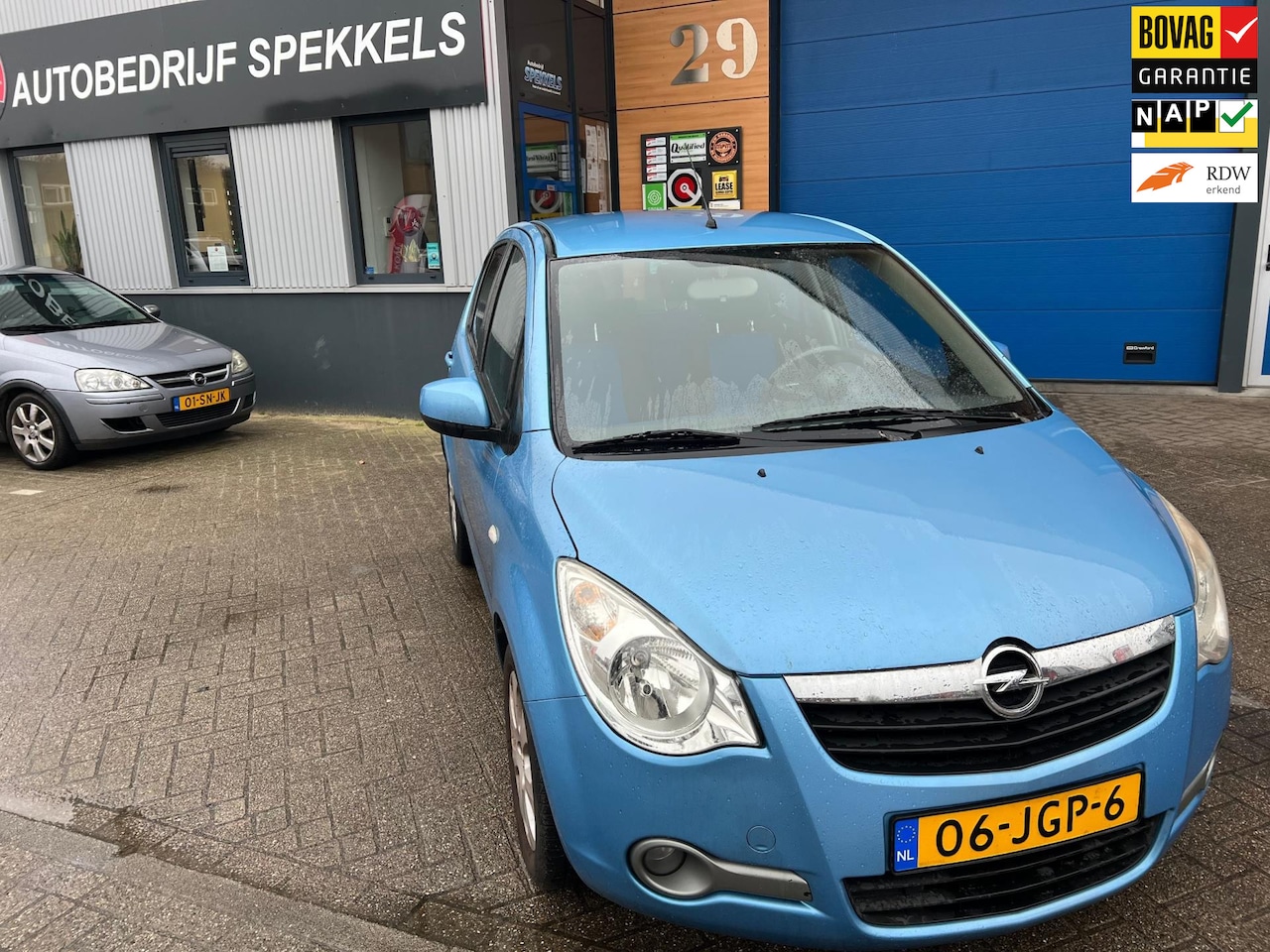 Opel Agila - 1.2 Enjoy 3 Maanden garantie nieuwe apk aflevering beurt compleet gepoetst en gereinigd go - AutoWereld.nl