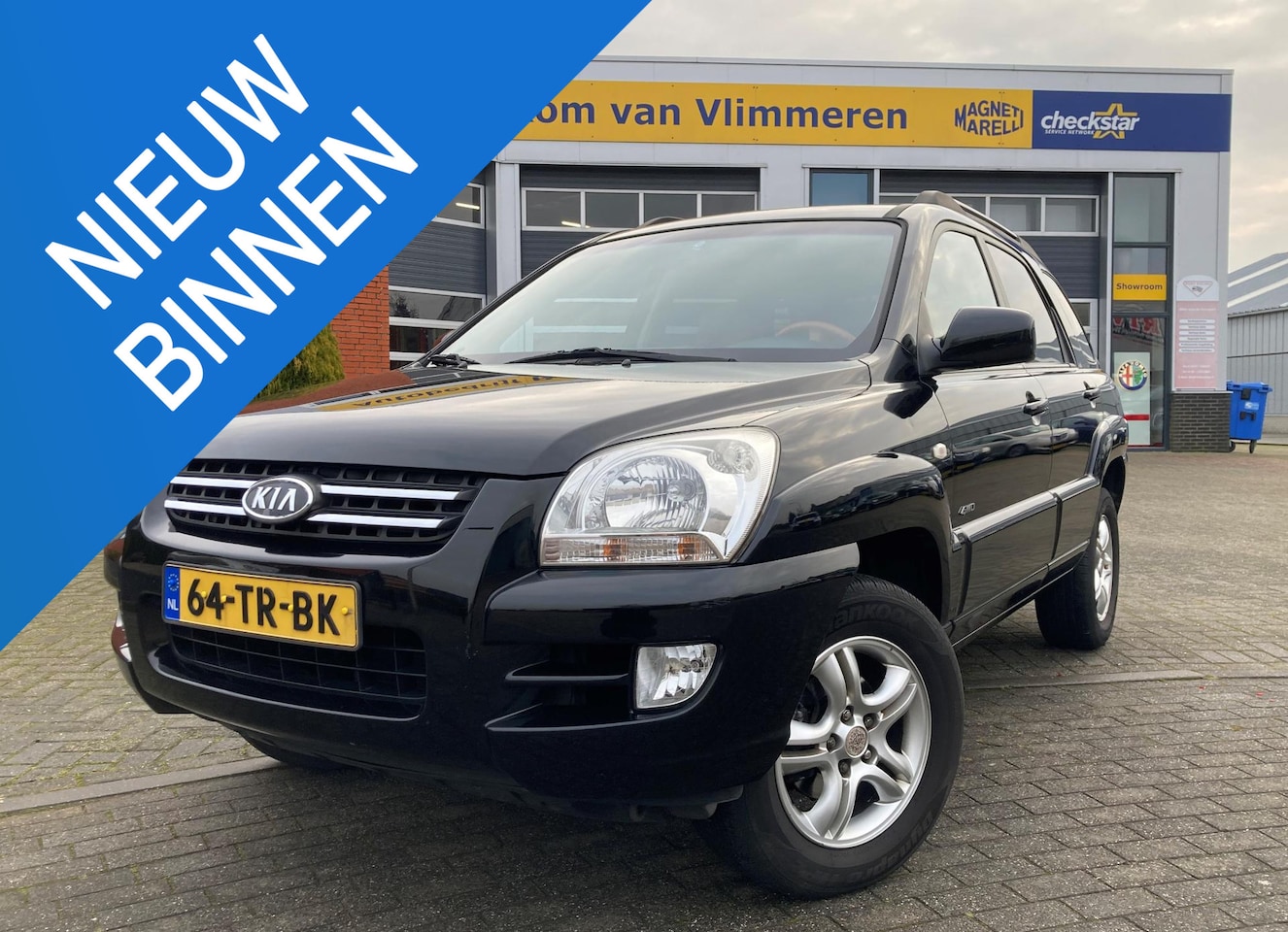 Kia Sportage - 2.7 V6 M-bition 4WD | Lederen bekleding | Trekhaak | Cruise Control | Climate control | - AutoWereld.nl